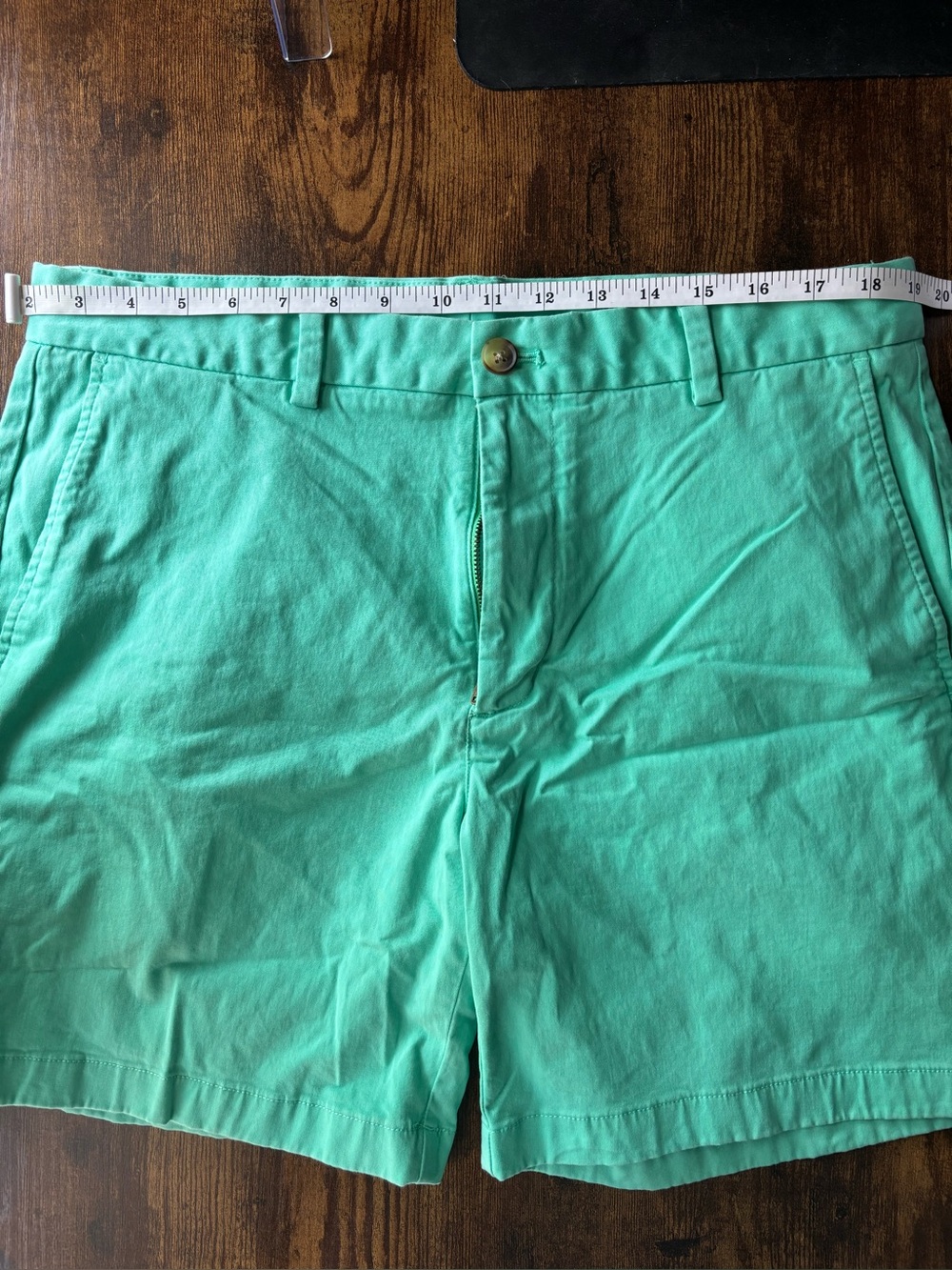Vineyard Vines Stretch Breaker Chino Shorts Mint Green 34